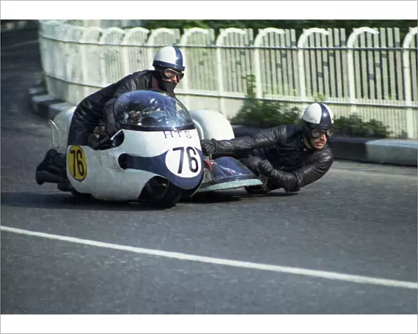 Peter Hardy & Ron Hardy (HTS) 1969 Sidecar TT