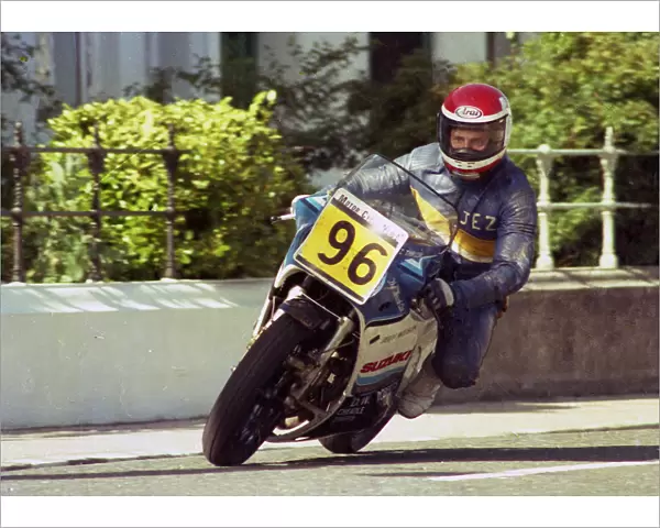 Jez Thrush (Suzuki) 1987 Senior Manx Grand Prix