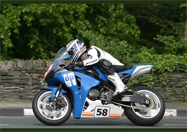 David Johnson (Honda) 2010 Superbike TT
