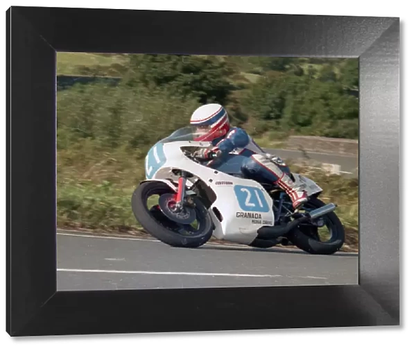 Tony Martin (Yamaha) 1987 Junior Manx Grand Prix