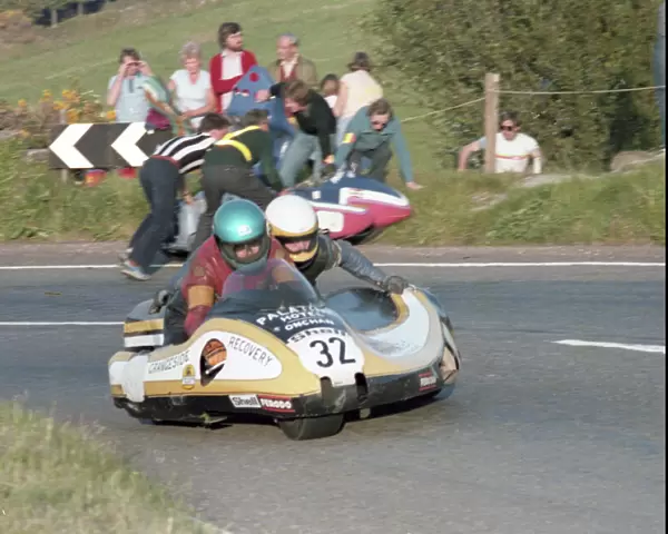 Graham Hilditch & Tony Dalton (Yamaha) 1982 Sidecar TT