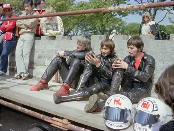 The Honda Black Protest Team; 1981 Classic TT