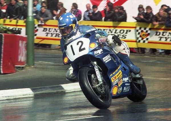 Dave Leach (Yamaha) 1990 Senior TT