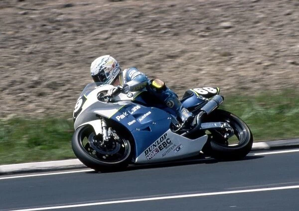 Dave Morris (Chrysalis BMW) at Creg ny Baa; 1997 Singles TT