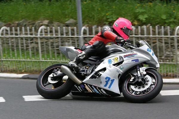 Davy Morgan at Braddan Bridge: 2008 Supersport TT