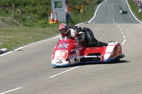 Dick Tapken & Willem Vandis (Ireson Suzuki) 2007 Sidecar TT