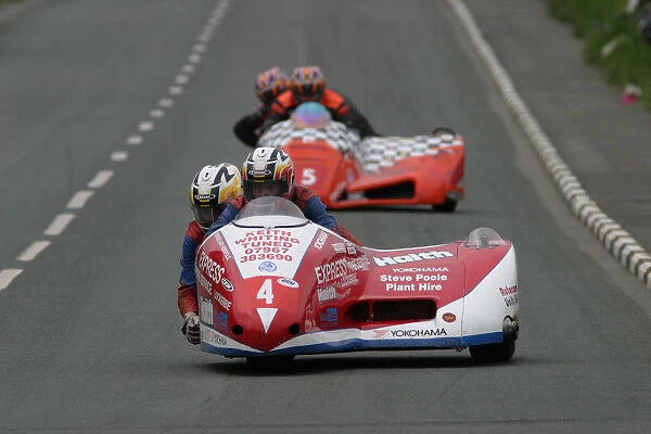 Gary Horspole & Kevin Leigh (Shelbourne Honda) 2003 Sidecar TT