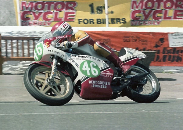Phil Nicholls (Yamaha) 1983 Junior TT