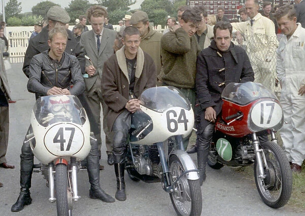 The winners, 1964 Lightweight Manx Grand Prix