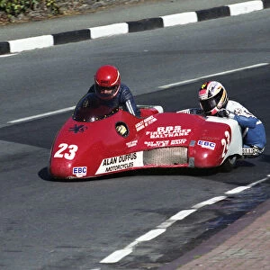 Bob Munro & Paul Fargher (Jockbike) 1994 Sidecar TT