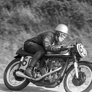 Brian Carr (Norton) 1959 Junior Manx Grand Prix
