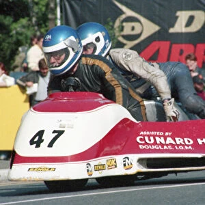 Brian Rostron & Tony Wilde (Yamaha) 1987 Sidecar TT