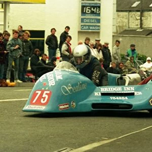 Dennis Keen & Robert Parker (Yamaha) 1988 Sidecar TT