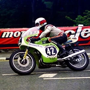 Derek Mortimer (Kawasaki) 1977 Formula Three TT