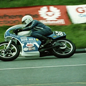 Dick Hunter (Suzuki) 1981 Formula 3 TT
