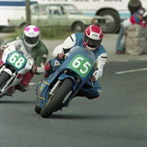 Garry Worton (Yamaha) 1991 Lightweight Manx Grand Prix