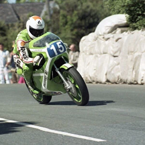 Graeme McGregor (Kawasaki) 1989 Junior TT