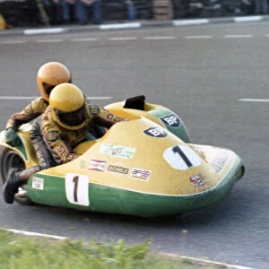 Bill Hodgkins & John Parkins (Joe Francis Yamaha) 1978 Sidecar TT