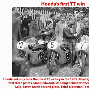 Hondas first TT win