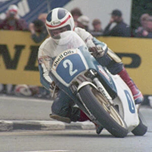 Jim Hodson (Yamaha) 1987 Junior TT