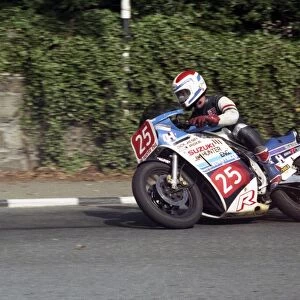Jim Hunter (Suzuki) 1986 Newcomers Manx Grand Prix