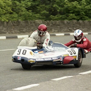 John Bullivant and Mike Cain (Suzuki) 1985 Sidecar TT