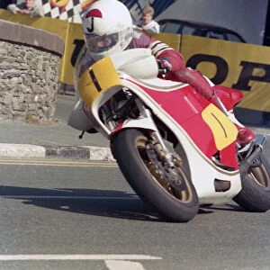 John Davis (Suzuki) 1987 Senior Manx Grand Prix
