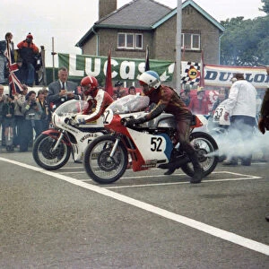 John Long (Yamaha) & Dave Hughes (Maxton Yamaha) 1979 Classic TT