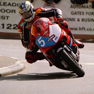 John McGuinness (Honda) 2002 Junior 600 TT