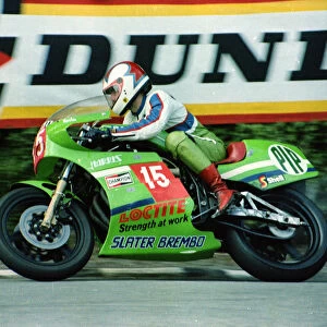 Kevin Wrettom (Pip Harris Kawasaki) 1983 Formula One TT