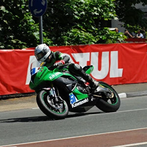 Kiaran Hankin (Kawasaki) 2013 Supersport TT