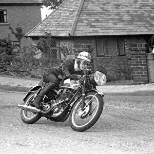 Len Rutherford (BSA) 1956 Senior Clubman TT