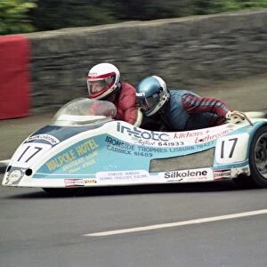 Lowry Burton & Pat Cushnahan (Windle Yamaha) 1983 Sidecar TT