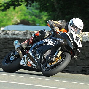 Mike Booth (Kawasaki) 2018 Superbike TT