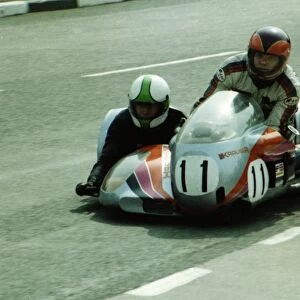 Otto Haller & Reiner Gundel (Yamaha) 1980 Sidecar TT