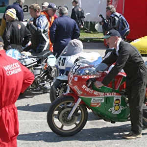 Pat Slinn (Ducati) 2007 TT Parade Lap