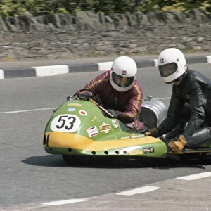 Ron Coxon & Jeff Nixon (Suzuki) 1979 Sidecar TT