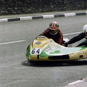Ron Coxon & Jeff Nixon (Suzuki) 1980 Sidecar TT