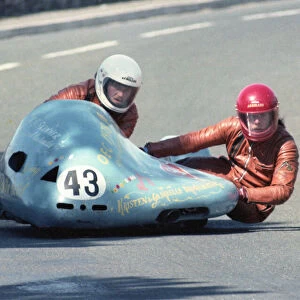 Sreve Fargher & Michael Keggin (Kawasaki) 1980 Southern 100