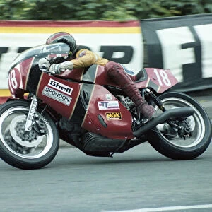 Steve Henshaw (Harrison Ducati) 1981 Formula One TT