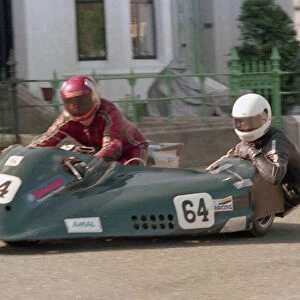 Stuart Leaning & Simon Christie (Suzuki) 1987 Sidecar TT