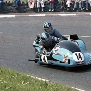Trevor Ireson & Michael Allsworth (Yamaha) 1978 Sidecar TT