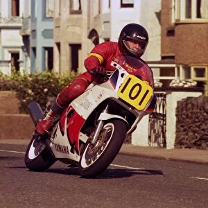 Wayne Leatherbarrow (Yamaha) 1987 Senior Manx Grand Prix