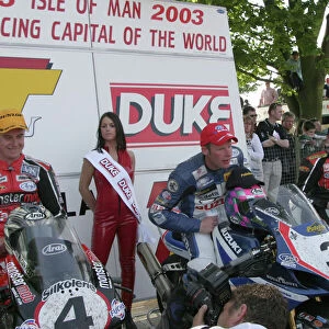 Winners: 2003 Formula One TT