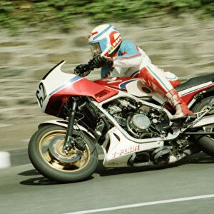 Yvan Beaud (Honda) 1984 Formula One TT