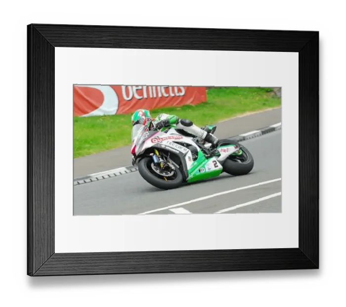 Framed Print : James Hillier at Signpost Corner
