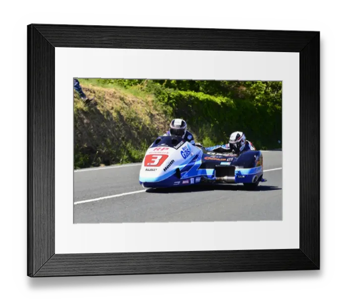 Framed Print : Double 2015 Sidecar TT winners; the Birchall Brothers Framed Print : Double 2015 Sidecar TT winners; the Birchall Brothers