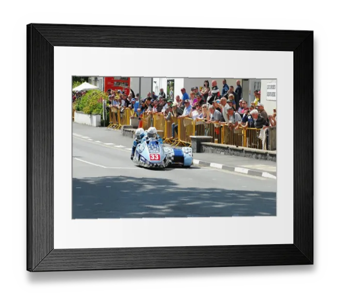 Framed Print : John and Jake Lowther (Honda); 2015 Sidecar TT Framed Print : John and Jake Lowther (Honda); 2015 Sidecar TT