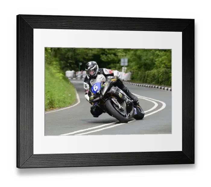 Framed Print : Mark Miller - TT Zero Framed Print : Mark Miller - TT Zero
