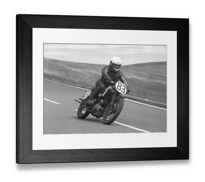 Framed Print : Founder Allen TT Classic Lap Framed Print : Founder Allen TT Classic Lap